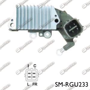 SpeedMate SM-RGU233 - Voltage regulator, alternator autospares.lv