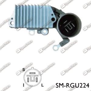 SpeedMate SM-RGU224 - Voltage regulator, alternator autospares.lv