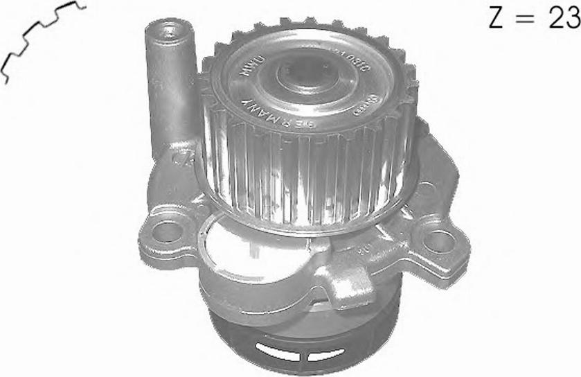 Spidan 91600 - Water Pump autospares.lv