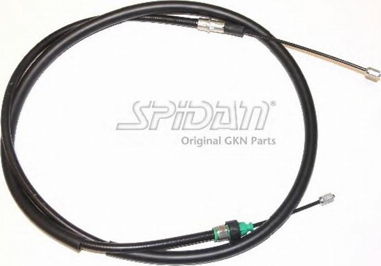 Spidan 446168 - Cable, parking brake autospares.lv