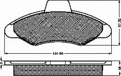 Spidan 30948 - Brake Pad Set, disc brake autospares.lv