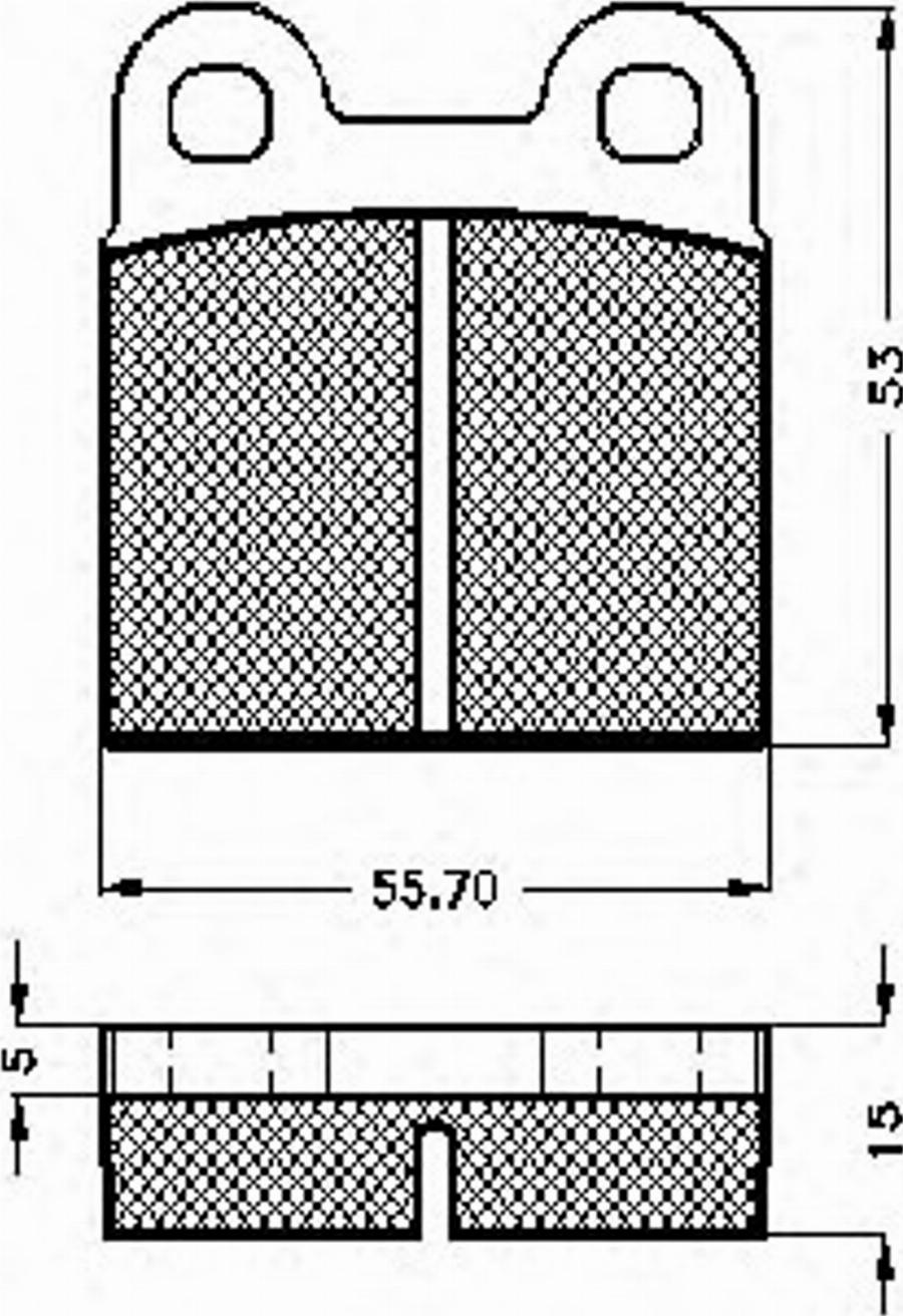 Spidan 30002 - Brake Pad Set, disc brake autospares.lv