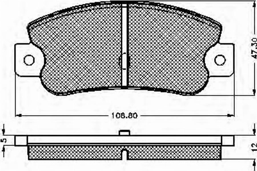 Spidan 30216 - Brake Pad Set, disc brake autospares.lv