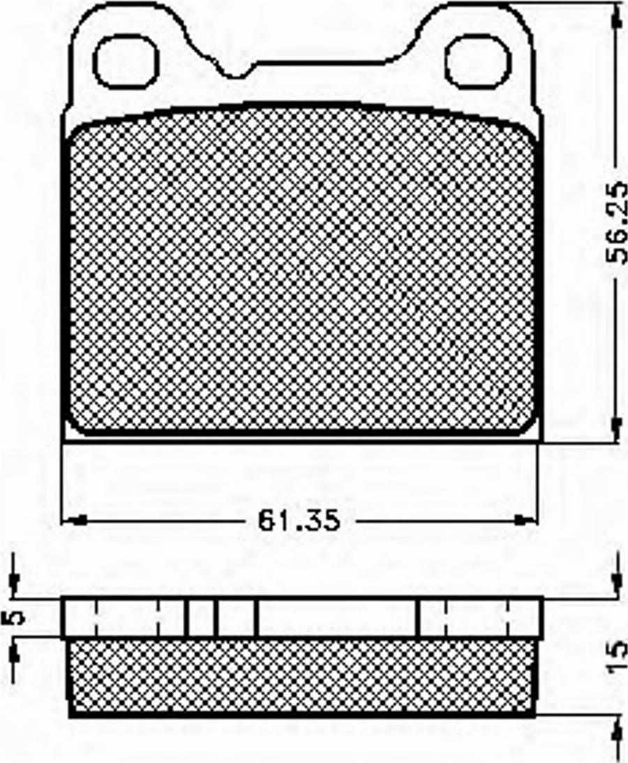 Spidan 31431 - Brake Pad Set, disc brake autospares.lv