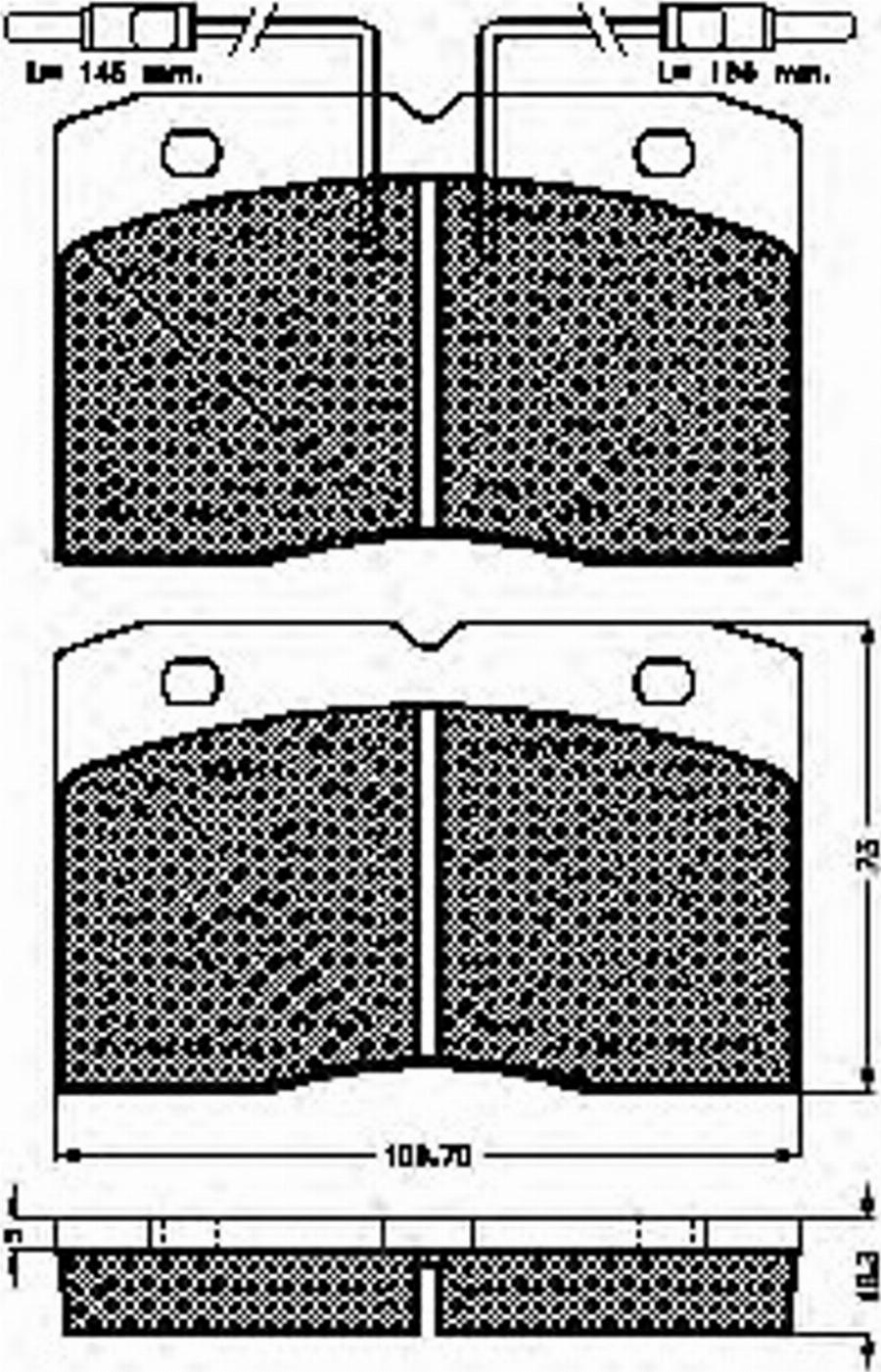 Spidan 31013 - Brake Pad Set, disc brake autospares.lv