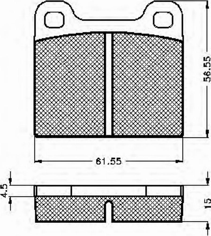 Spidan 31110 - Brake Pad Set, disc brake autospares.lv