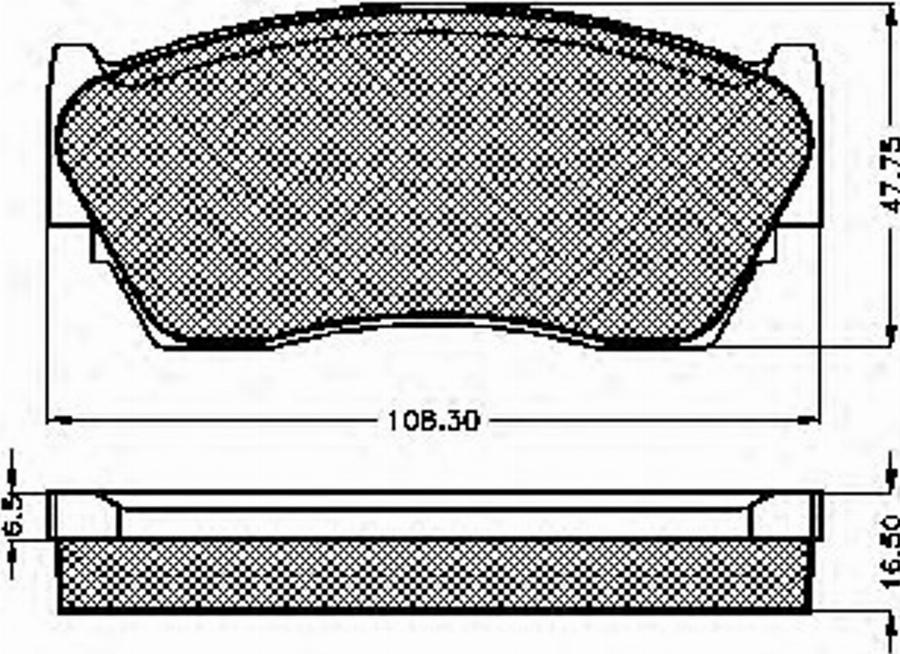 Spidan 31821 - Brake Pad Set, disc brake autospares.lv