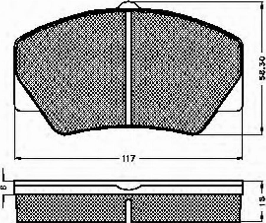 Spidan 31274 - Brake Pad Set, disc brake autospares.lv