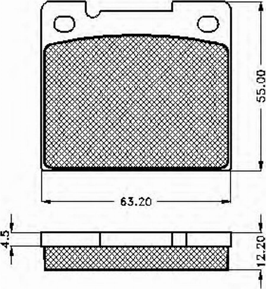 Spidan 31701 - Brake Pad Set, disc brake autospares.lv