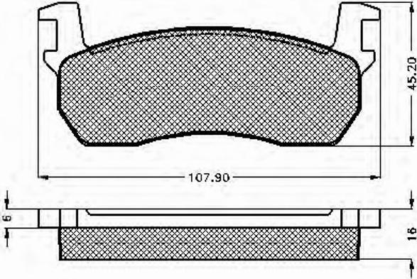 Spidan 32137 - Brake Pad Set, disc brake autospares.lv