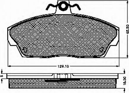 Spidan 32311 - Brake Pad Set, disc brake autospares.lv