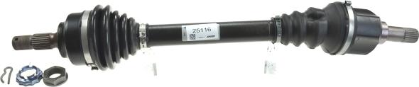 Spidan 25116 - Drive Shaft autospares.lv