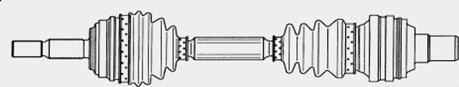 Spidan 20963 - Drive Shaft autospares.lv