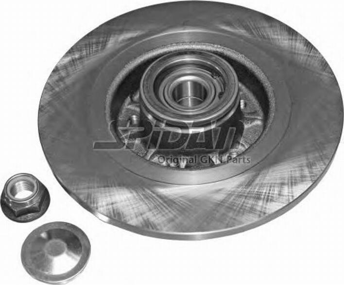 Spidan 27401L - Brake Disc autospares.lv