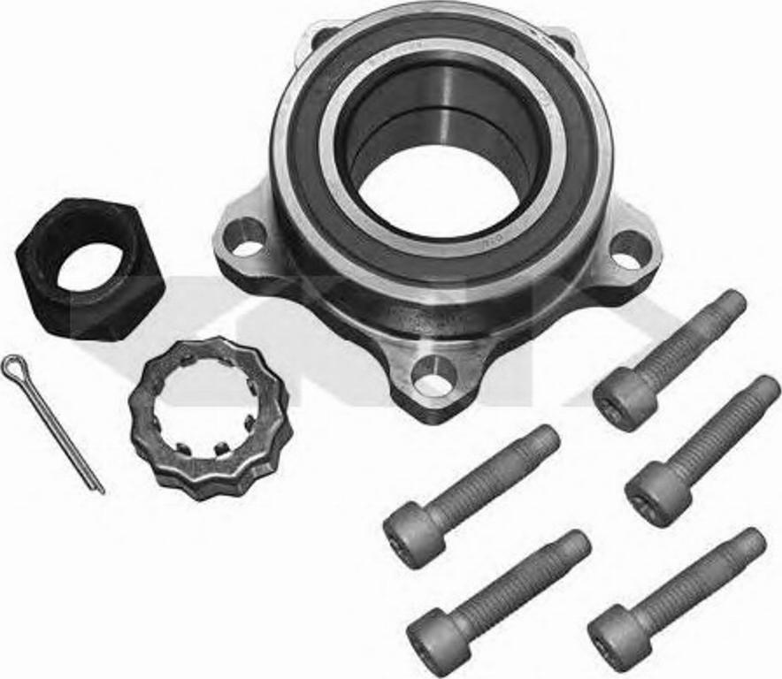 Spidan 27534 - Wheel hub, bearing Kit autospares.lv