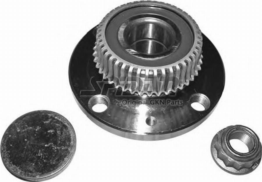 Spidan 27651 - Wheel hub, bearing Kit autospares.lv