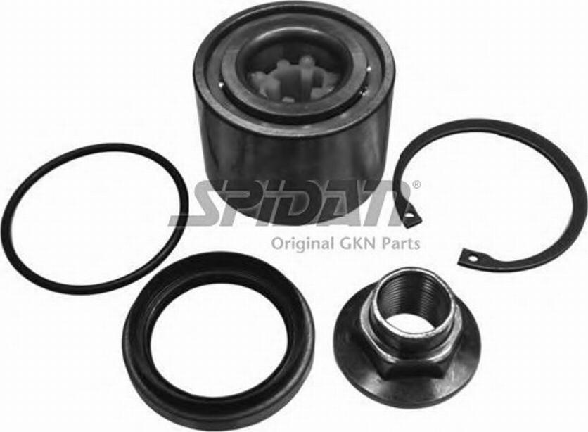 Spidan 27638 - Wheel hub, bearing Kit autospares.lv