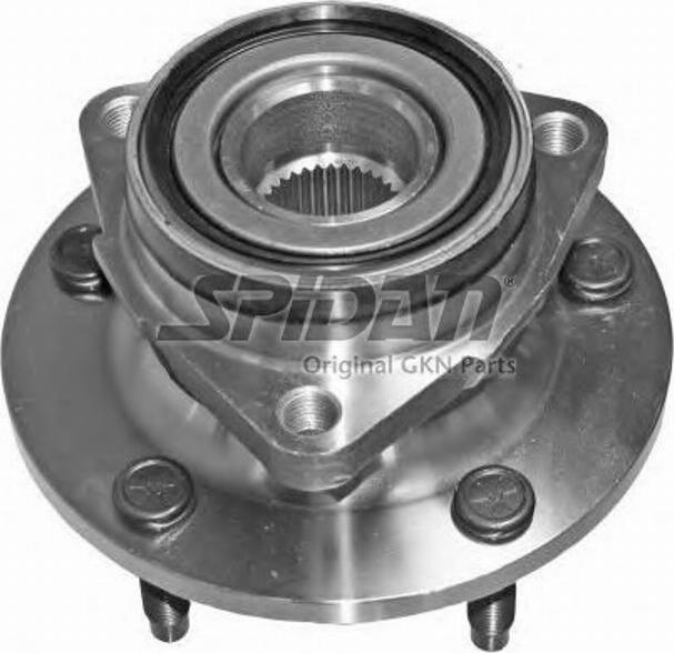 Spidan 27828 - Wheel hub, bearing Kit autospares.lv