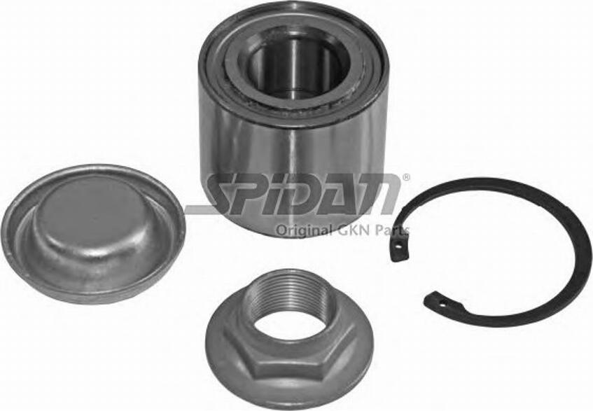 Spidan 27712 - Wheel hub, bearing Kit autospares.lv