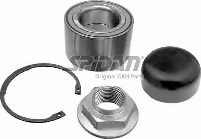 Spidan 27726 - Wheel hub, bearing Kit autospares.lv