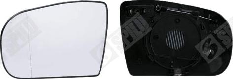 Spilu 11813 - Mirror Glass, outside mirror autospares.lv