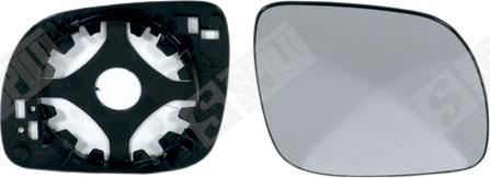 Spilu 12810 - Mirror Glass, outside mirror autospares.lv