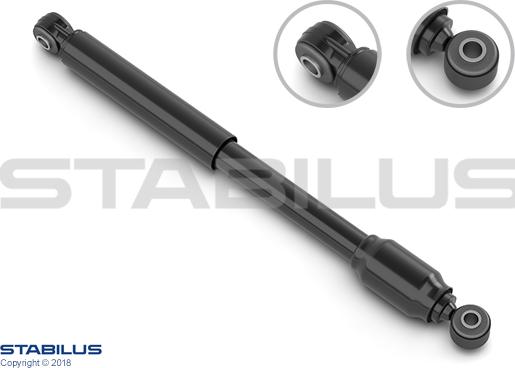 STABILUS 000248 - Shock Absorber, steering autospares.lv