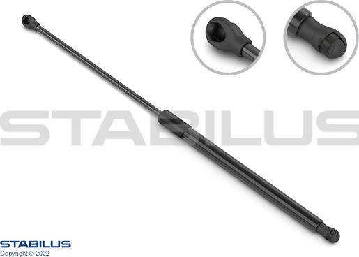 STABILUS 332965 - Gas Spring, boot, cargo area autospares.lv