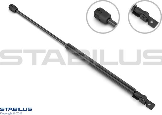 STABILUS 9591FD - Gas Spring, bonnet autospares.lv