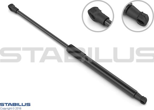 STABILUS 136715 - Gas Spring, boot, cargo area autospares.lv