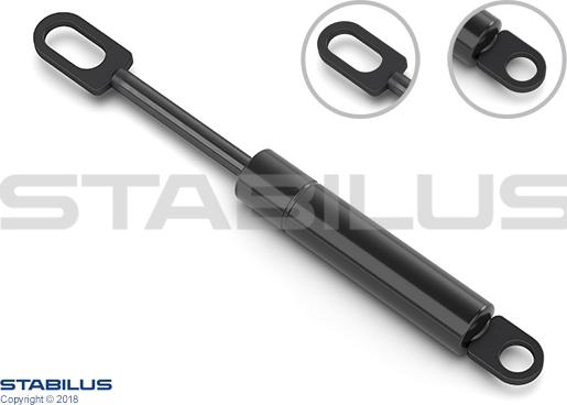 STABILUS 745618 - Gas Spring, pop-up headlight autospares.lv