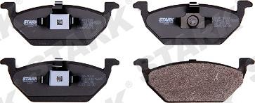 Stark SKAD-1018 - Brake Pad Set, disc brake autospares.lv