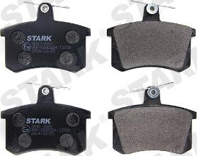 Stark SKAD-1020 - Brake Pad Set, disc brake autospares.lv