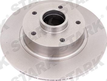 Stark SKBD-0022309 - Brake Disc autospares.lv