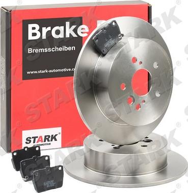 Stark SKBK-10991543 - Brake Set, disc brakes autospares.lv