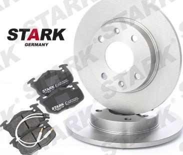 Stark SKBK-1090050 - Brake Set, disc brakes autospares.lv