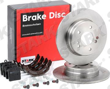 Stark SKBK-1090062 - Brake Set, disc brakes autospares.lv