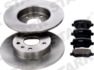 Stark SKBK-1090004 - Brake Set, disc brakes autospares.lv