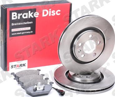 Stark SKBK-1090006 - Brake Set, disc brakes autospares.lv