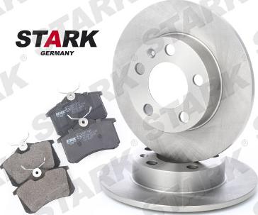 Stark SKBK-1090001 - Brake Set, disc brakes autospares.lv