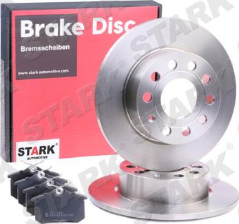 Stark SKBK-1090010 - Brake Set, disc brakes autospares.lv