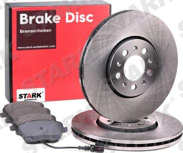 Stark SKBK-1090083 - Brake Set, disc brakes autospares.lv