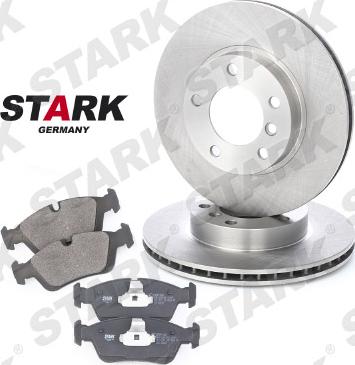 Stark SKBK-1090038 - Brake Set, disc brakes autospares.lv