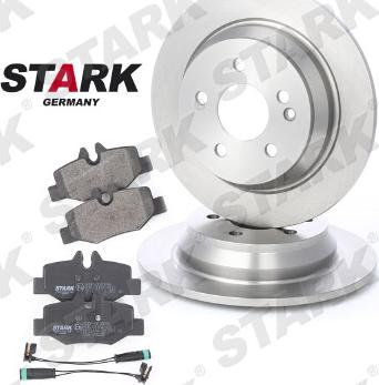 Stark SKBK-1090032 - Brake Set, disc brakes autospares.lv