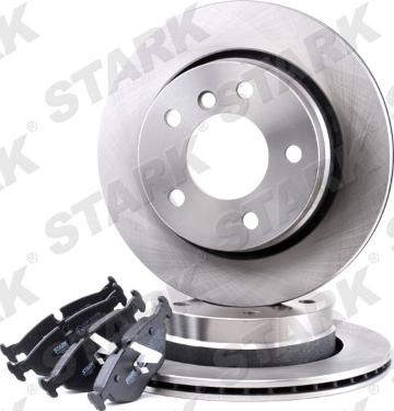 Stark SKBK-1090023 - Brake Set, disc brakes autospares.lv