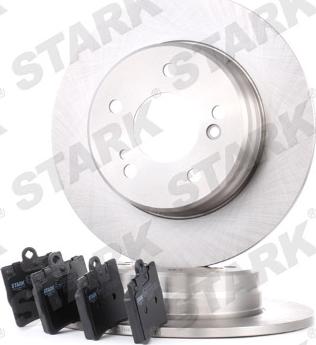 Stark SKBK-1090027 - Brake Set, disc brakes autospares.lv