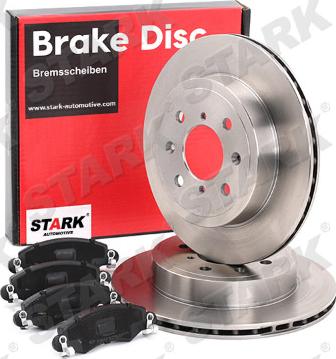 Stark SKBK-1090144 - Brake Set, disc brakes autospares.lv