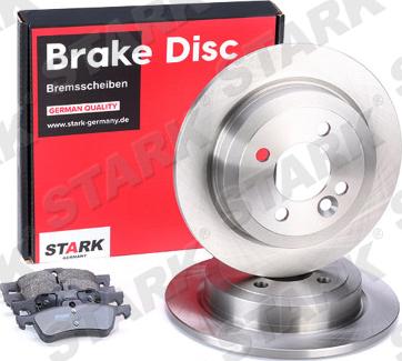 Stark SKBK-1090159 - Brake Set, disc brakes autospares.lv