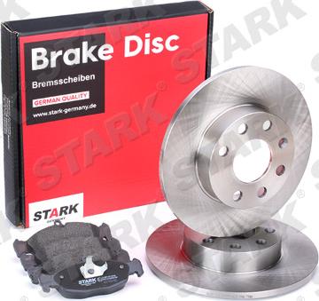 Stark SKBK-1090154 - Brake Set, disc brakes autospares.lv