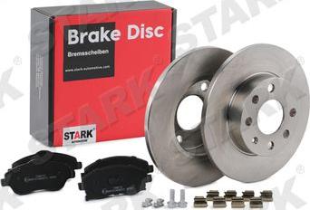 Stark SKBK-1090155 - Brake Set, disc brakes autospares.lv